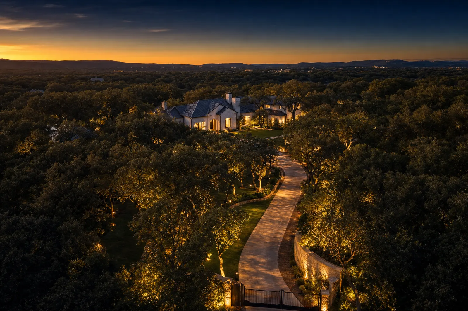 Wooded Shavano Park custom estate