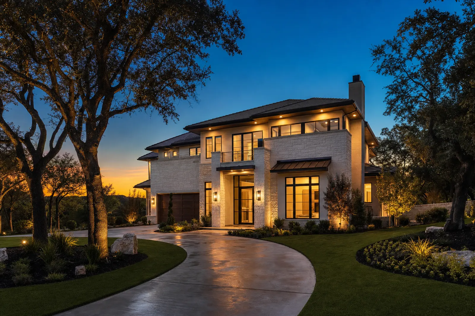 Upscale Stone Oak San Antonio neighborhood